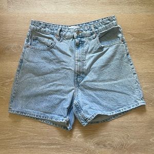 Zara Mom Jean Shorts